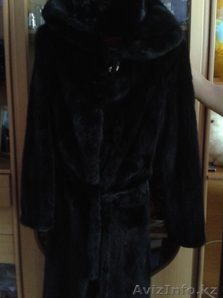 продам шубу норковую черный бриллиант - Изображение #1, Объявление #1010677