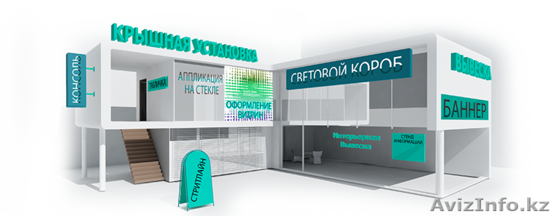ИЗГОТОВЛЕНИЕ И МОНТАЖ  НАРУЖНОЙ РЕКЛАМЫ  - Изображение #1, Объявление #1356440
