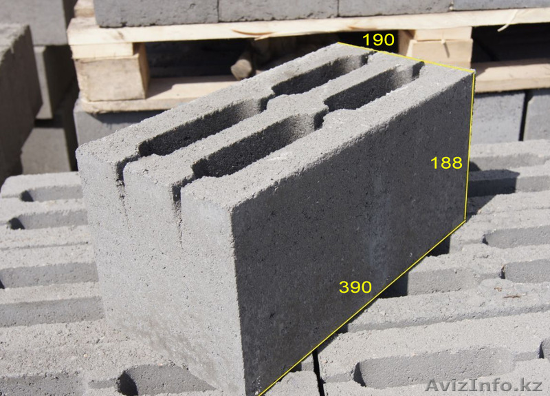 Пескоблок стеновой (четырехпустотный) - Изображение #1, Объявление #1423115