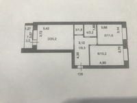 Двухкомнатная квартира в новостройке  - Изображение #3, Объявление #1706327