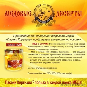 оптовые поставки горного мёда из Киргизии - Изображение #3, Объявление #875413