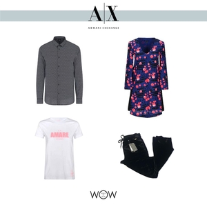 ARMANI EXCHANGE MEN AND WOMEN CLOTHING