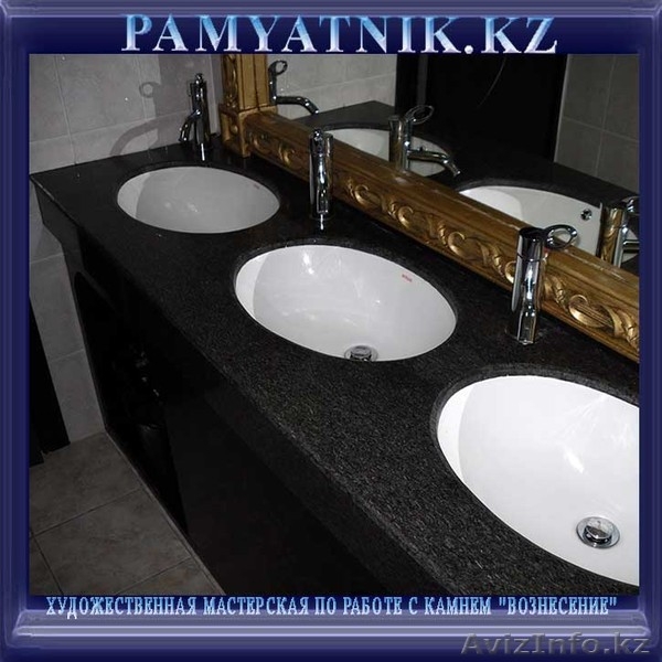 Столешницы из мрамора и гранита. - Изображение #1, Объявление #315699