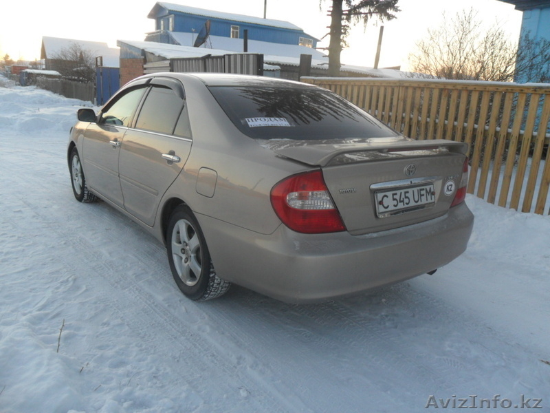 Продам машину TOYOTA CAMRY 30.Есть все ,кроме кожи. 2002 г.в , золотистый цвет,  - Изображение #2, Объявление #500536