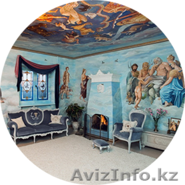 Роспись стен жилых, нежилых помещений - Изображение #2, Объявление #1023499