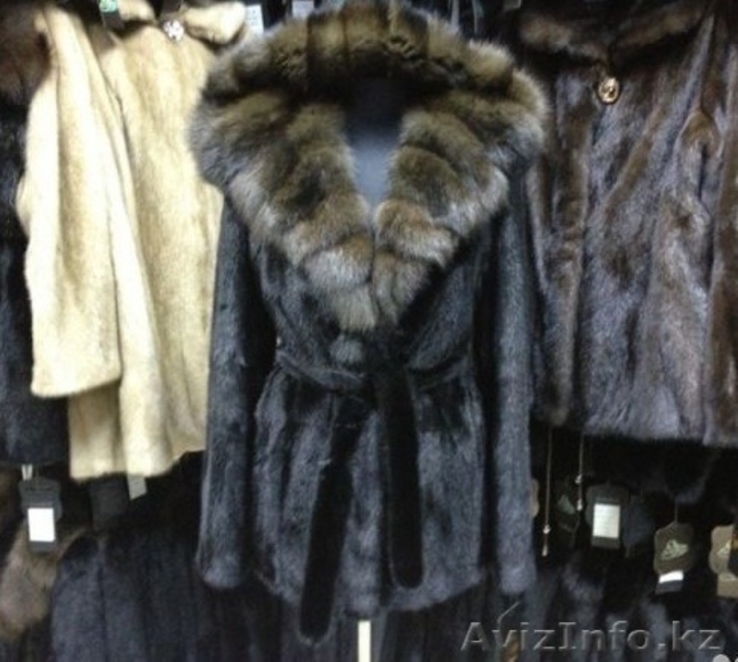 Норковая шуба с соболиным капюшоном  - Изображение #1, Объявление #1306849