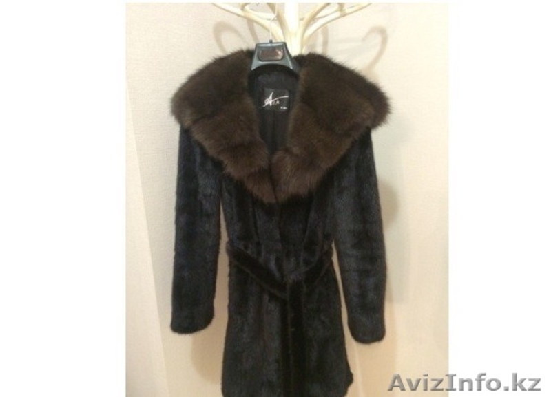 Норковая шуба с соболиным капюшоном  - Изображение #2, Объявление #1306849