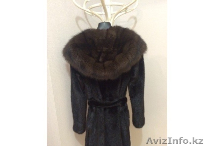Норковая шуба с соболиным капюшоном  - Изображение #3, Объявление #1306849