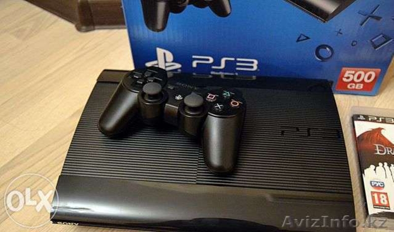 SonyPlastation 3 Super Slim Игровая приставка +топовые игры на нём. - Изображение #3, Объявление #1344458