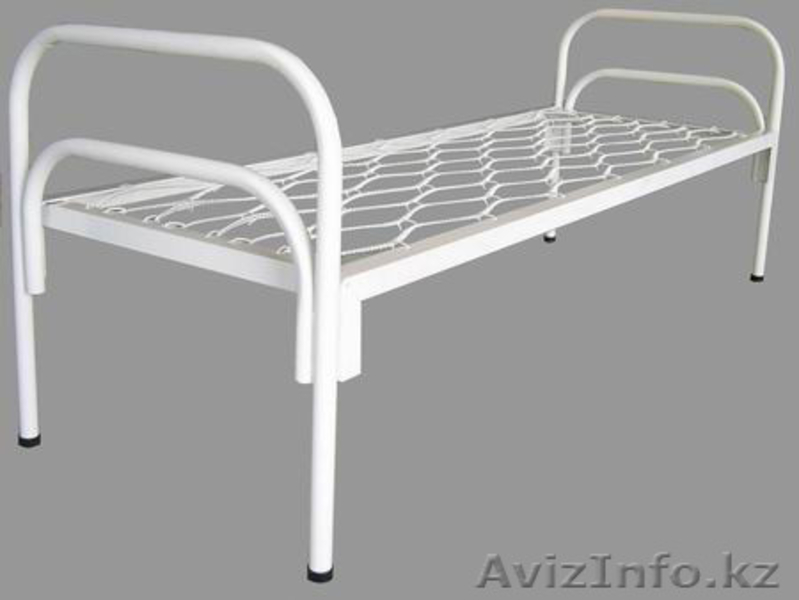 Железные армейские кровати, одноярусные металлические кровати для больниц, опт. - Изображение #3, Объявление #1418621