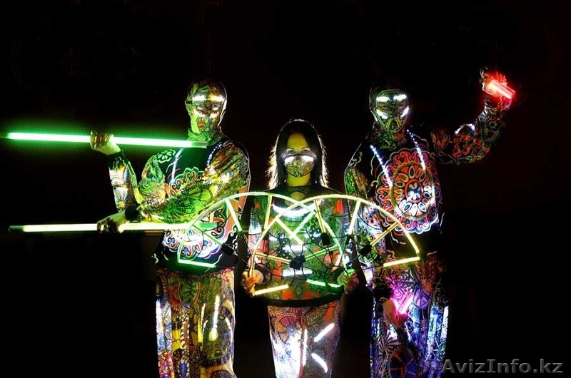 Cross Fire - cветовое шоу, огненное шоу, звездная пыль, живые статуи - Изображение #1, Объявление #1506211