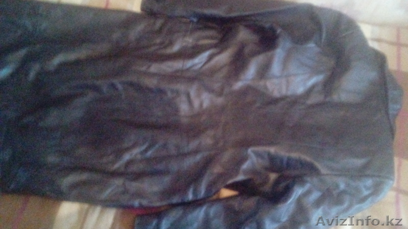 плащ женский кожаный черного цвета - Изображение #1, Объявление #1613665